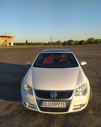 Volkswagen Eos cena 36900 przebieg: 142000, rok produkcji 2009 z Lubin małe 254